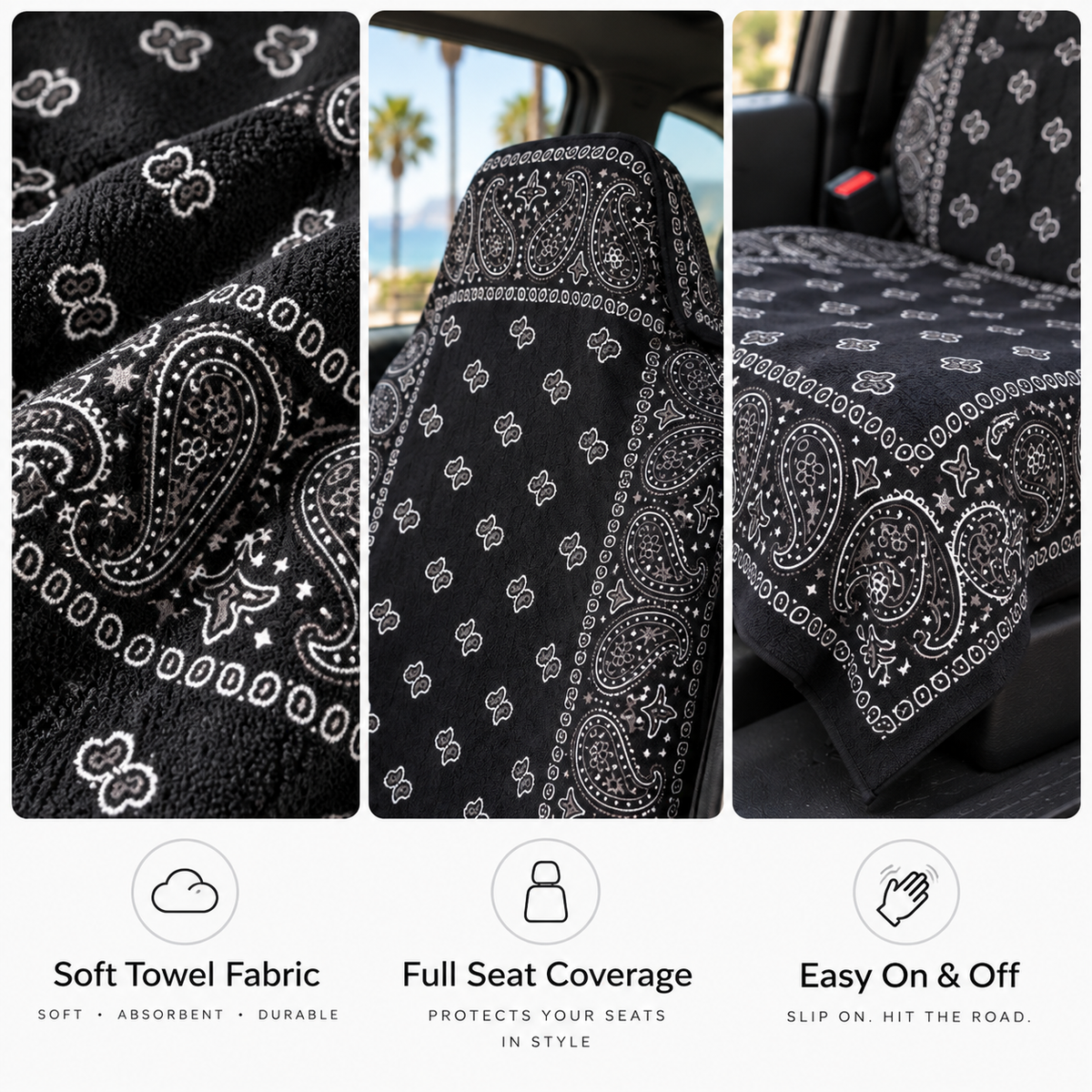 Car Seat Cover Towel