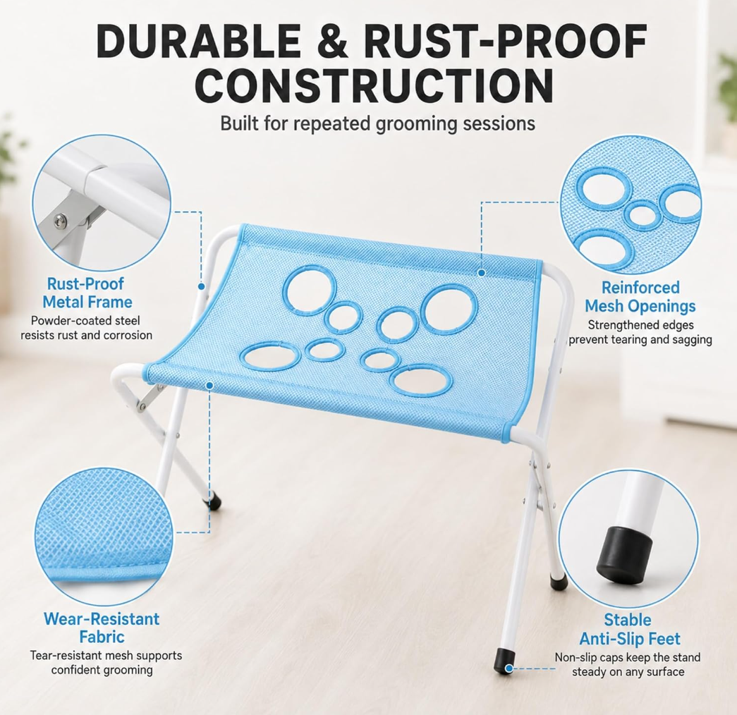 Foldable Pet Grooming Station